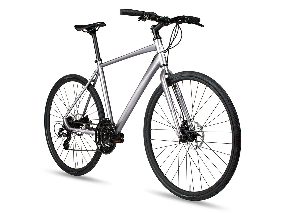 6ku canvas disc hybrid bike