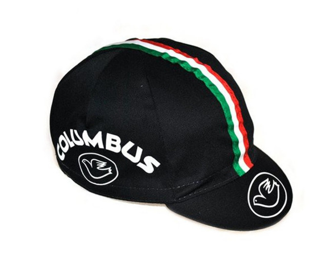 CYCLING CAP COLUMBUS CLASSIC NEGRO