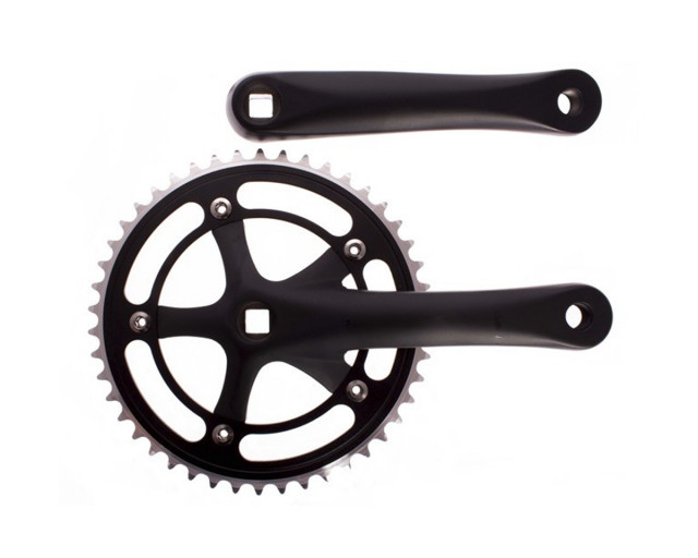 SOLID4 CRANKSET BLACK