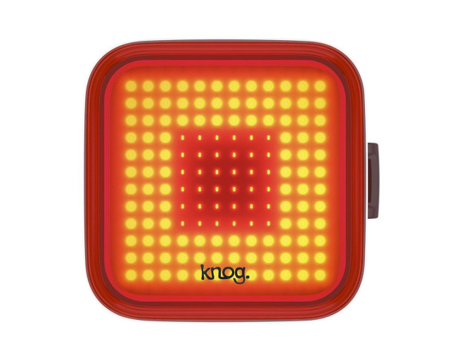 LUZ KNOG BLINDER SQUARE TRASERA NEGRO