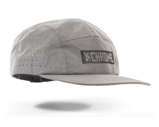 GORRA CHROME 5 PANEL REFLECTANTE