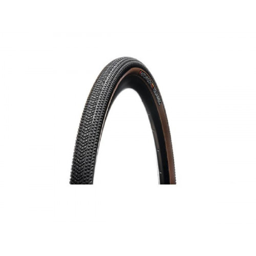 CUBIERTA HUTCHINSON TOUAREG 700x40 TUBELESS READY PLEGABLE NEGRO/MARRON 40-622