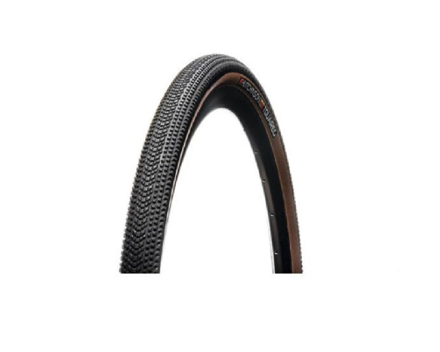 CUBIERTA HUTCHINSON TOUAREG 700x40 TUBELESS READY PLEGABLE NEGRO/MARRON 40-622