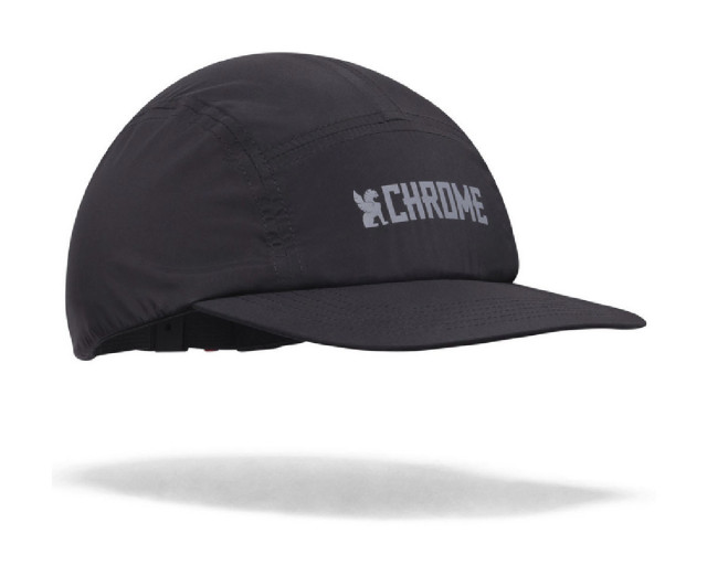 CHROME 5 PANEL BLACK HAT