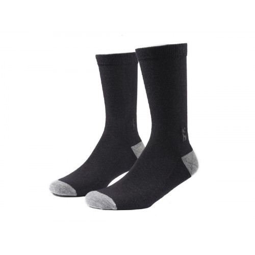 CALCETINES CHROME MERINO CREW NEGRO