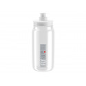 BIDON ELITE FLY TEX TRANSPARENTE LOGO GRIS 750ML