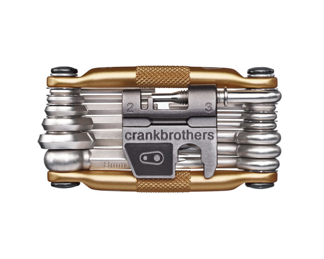 HERRAMIENTA CRANK BROTHERS MULTI 19 DORADA